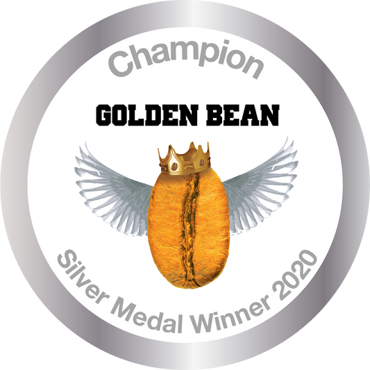Silver Stickers 2020 for Golden Bean
